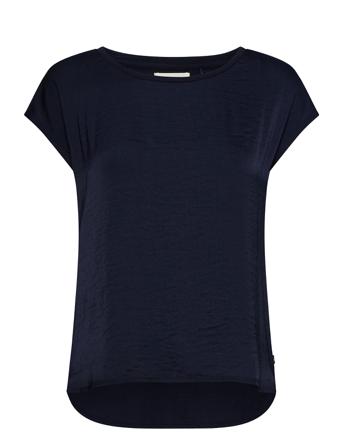 Top Natalie Color T-shirts & Tops Short-sleeved Blå Lindex