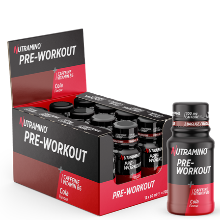 Nutramino Fitness Nutrition 12 x Nutramino PWO Shot, 60 ml