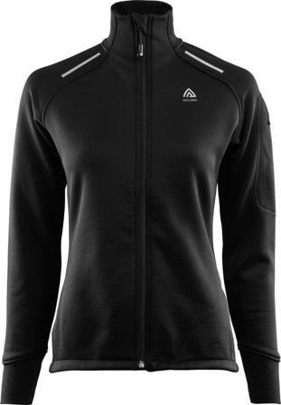 Aclima WoolShell Sport Jacket Woman unlined workout jackets Black L