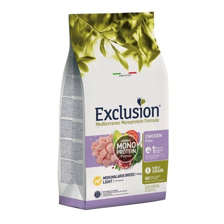 Exclusion Mediterraneo Monoprotein Noble Grain Crocchette Pollo