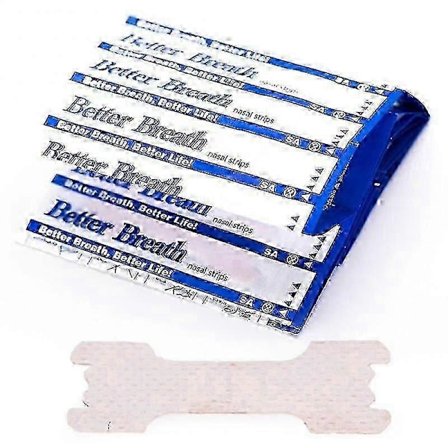 100-500kpl Nenänauhat Kuorsauksen esto Paranna hengitystarroja Nenän ilmanvaihtotyynyt Pysäytä