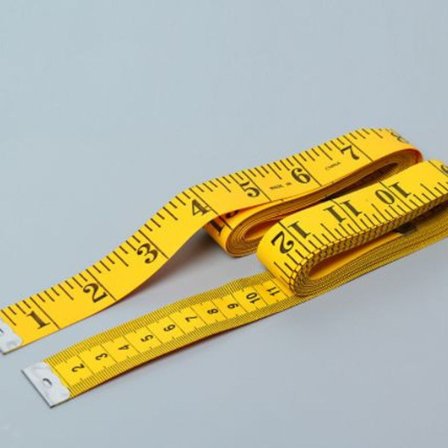 Paksu kangasviivain ja mittanauha, 300 cm/120 tuuman pehmeä taskumittanauha,