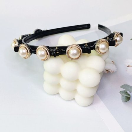 Perleblomster Hårnåle Rhinestones Hårbånd Clips 6 6