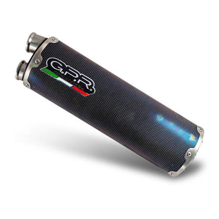 Impianto di Scarico Completo G.P.R. Dual Poppy - BMW G 310 GS 2018-2020