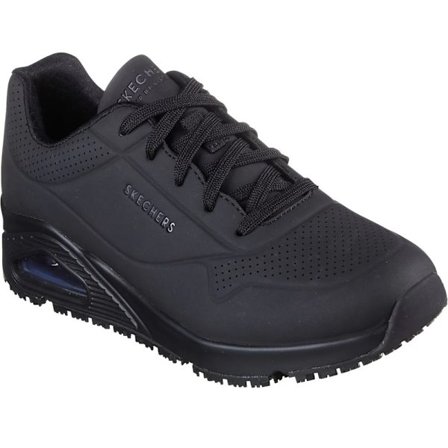 Skechers Dam/Damer Uno SR Säkerhetsskor 8 UK Svart