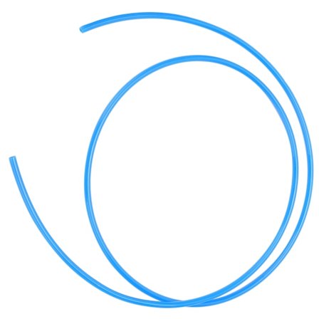 Fleksibel Pneumatisk Luftkompressor TPU Slange Kjemisk Drivstoffoljebestandig OD8xID5mm Blå 1m