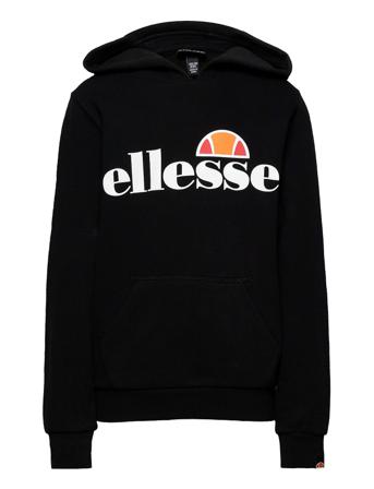 El Jero Oh Hoody Jnr Black Ellesse