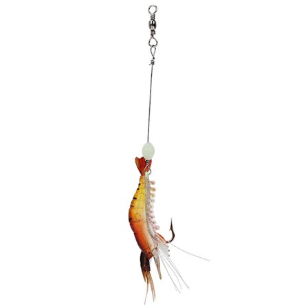 Kova Viehe Bioninen Hohtava Katkarapu Kalastussyötti Koukku Makeavesi Merivesi Yö Punainen