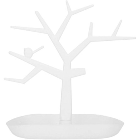 Smyckesställ i form av ett träd (vit) Vit