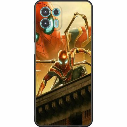 Motorola Edge 20 Lite Svart Skal Spiderman