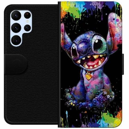 Samsung Galaxy S22 Ultra 5g Plånboksfodral Lilo And Stitch