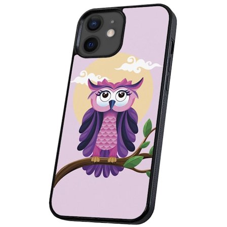 iPhone 12/12 Pro - Deksel/Mobildeksel Fin Ugle