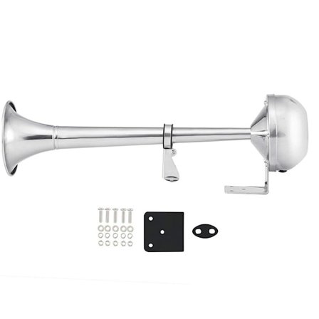 328DB Høy Lyd Bil Luftpumpe Horn 12V Enkelt Trompet Kompressor Bocina For Båter Yachter Bobiler Lastebiler Biler