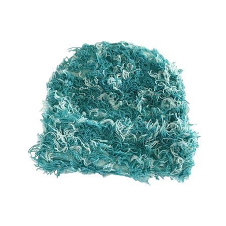 Myk og komfortabel strikket luehette høstvinterlue Pustende panserhette med trendy frynser for foreldre og barn