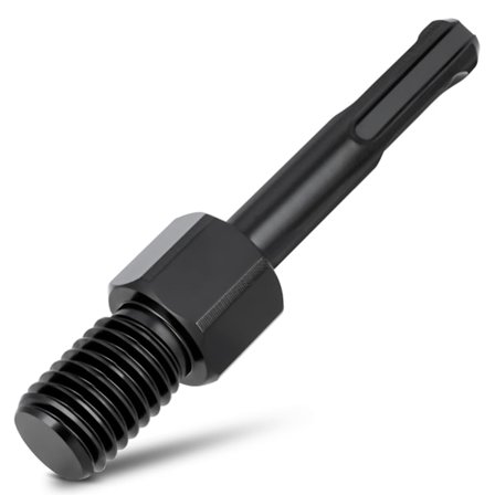 2 kpl Porakoneadapteri - 5/8"-11 Uros SDS Plus -varteen timanttiporanterille | Lyhyt adapteri helppoon poraamiseen