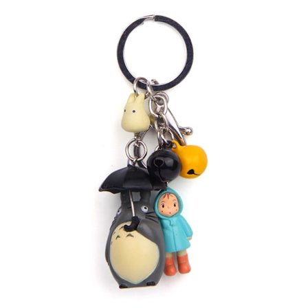 Totoros med May Anime Key Chain Key Ring Bag Pendant Keyring Julklapp - high quality