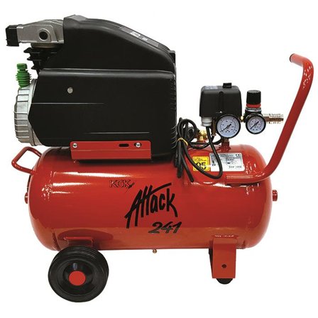 Attack 241 Kompressor, Verksted & bil
