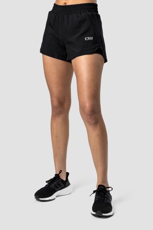 ICANIWILL - Mercury Shorts Wmn Black - Shortsit - Naiset - Treenivaatteet ICIW:ltä