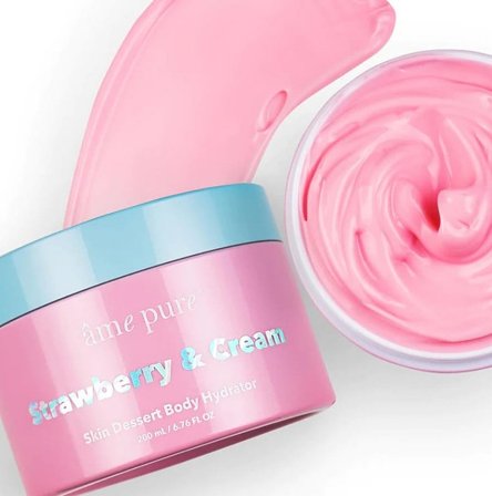 âme pure Strawberry & Cream Skin Dessert Body Hydrator 200 ml, Skincare, Kropspleje, Bodylotion