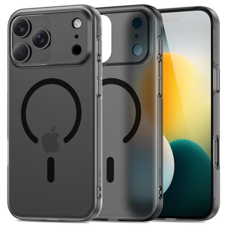 Tech-Protect MagSlim MagSafe-fodral för iPhone 17 - matt svart