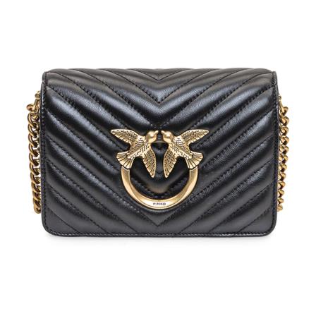Pinko, Shoulder Bag Czarny, Kobieta, Rozmiar: ONE Size