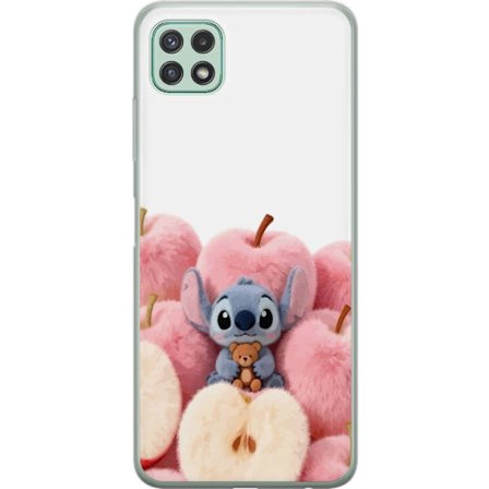 Kompatibelt Mobildeksel til Samsung Samsung Galaxy A22 5G Fargerikt kollasj med futuristiske jente grupp karakterer, hjerter og glitter i moderne pop