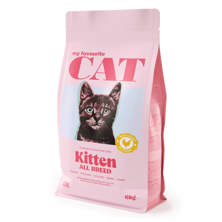 My favourite CAT - Kitten All Breed kylling 6 kg - Katt - Kattefôr & kattemat - Tørrfôr for katt - ZOO.no