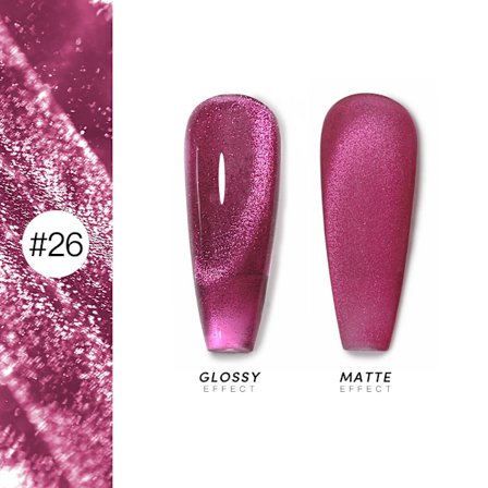 AS 15ml Magnetisk Katt Gel Nagellack Cat Eye Glitter Effekt Semi Permanent 36 Färger Soak Off UV Gel Lack Manikyr Nagelkonst
