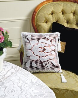 Solskydd och kuddfodral Ros