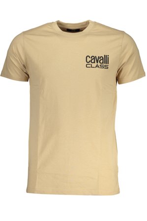 Cavalli Class T-shirt Maniche Corte Uomo Beige