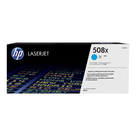 HP Toner CF361X 508X 9,5K Cyan - Lyreco - Toner och bläck - Tonerkassetter - Toner HP
