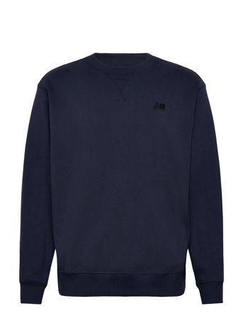 New Balance Athletics French Terry Crew - Navy - S