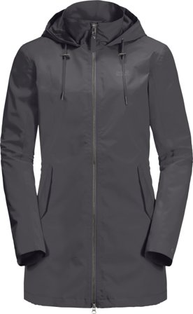 Jack Wolfskin Women's Dakar Parka Women unlined parkas Grey M