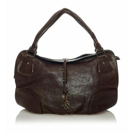 Celine Vintage HandTass , Bruin , Dames , Maat: ONE Size Vintage Tassen