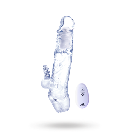 Ice Crystals - RC Penis Extender With Ball Strap & Bullet - Vuxen.dk: For ham