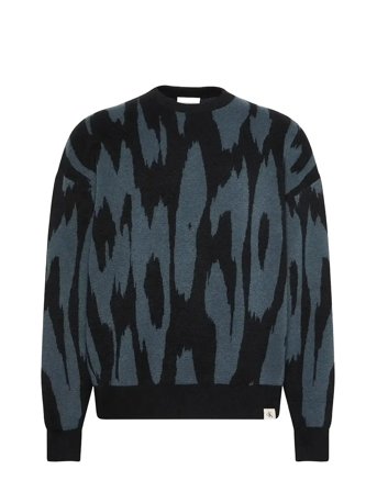 Calvin Klein Jeans | Ls Abstract Jacquard Crwnk Swtr | M