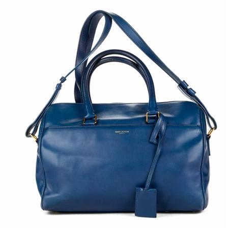 Yves Saint Laurent Vintage, Pre-owned Shoulder Bags Blauw, Dames, Maat:ONE Size