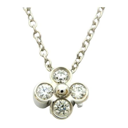 Tiffany & Co. Pre-owned, Necklaces Grijs, Dames, Maat:ONE Size