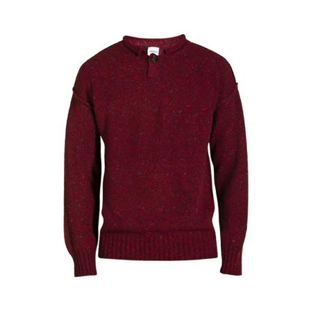Aspesi, Round-neck Knitwear Rood, Heren, Maat:L,wol