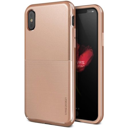Verus High Pro Shield Cover til Apple iPhone XS / X - Blush Gold