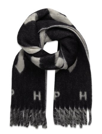 Copenhagen Studios | Cph Shawl 13 Wool Mix Chocolate | ONE SIZE