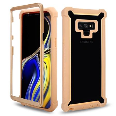 Samsung Note9 - Ainutlaatuinen EXXO-suojakotelo kulmasuojalla Guld