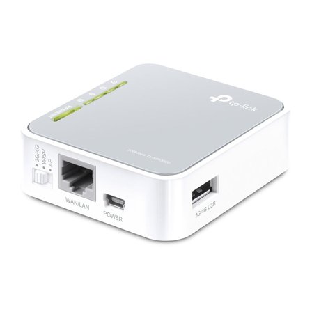 TP-Link TL-MR3020 - Trådløs ruter - 802.11b/g/n - 2,4 GHz