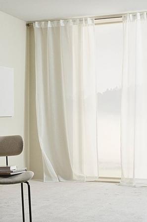 Jotex - Voile-gardine Im 2er-pack Weiß - ALBA - Kaufe Multifunktionsgardinen bei Jotex