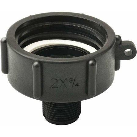 IBC-adapter S60 skruvanslutning för IBC-vattentank 2 tum till 3/4 tum(1 st)