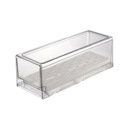 Köksbekvämlighet Transparent Kylskåp Organizer Förvaringslåda Lådtyp För Frysskåp Bänkskivor
