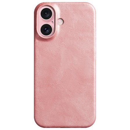 SKALO iPhone 16 PU-nahkainen Suojakuori - Ruusukulta