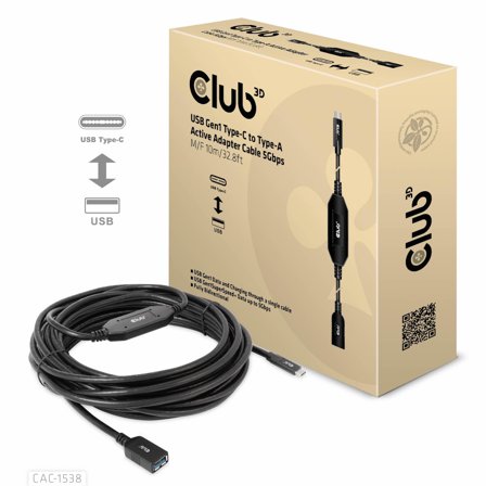 Club 3D Usb Gen1 Type-C To Type-A