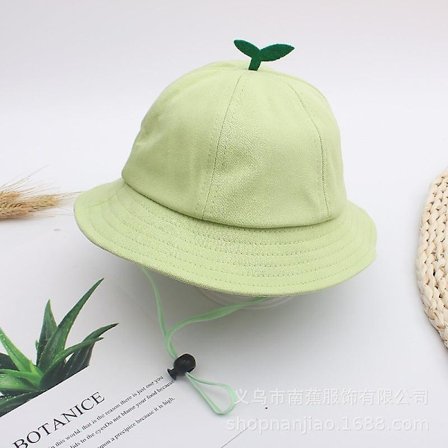 Børnegræshop, der er velegnet til drenge og piger, forår og efterår solskærm sommer solbeskyttende spandhat