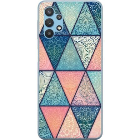 Samsung Galaxy A32 5G Gjennomsiktig deksel Mandala Triangler